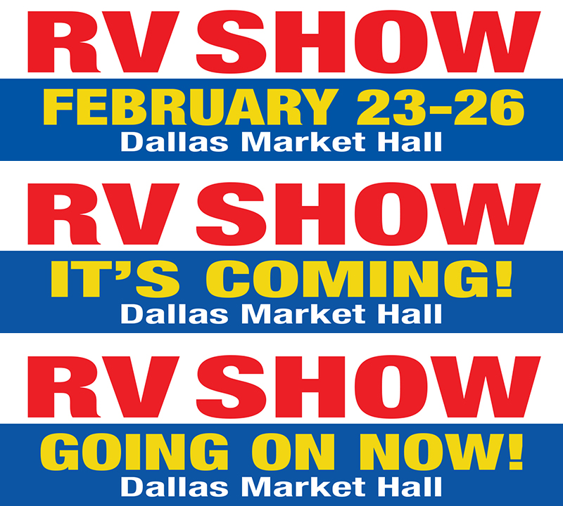 Advertising Dallas RV SuperSale